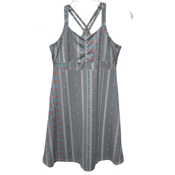 Marmot Other - Marmot Lena Racerback‎ Grey  Stretchy Athletic Dress Built-in Bra Size Medium